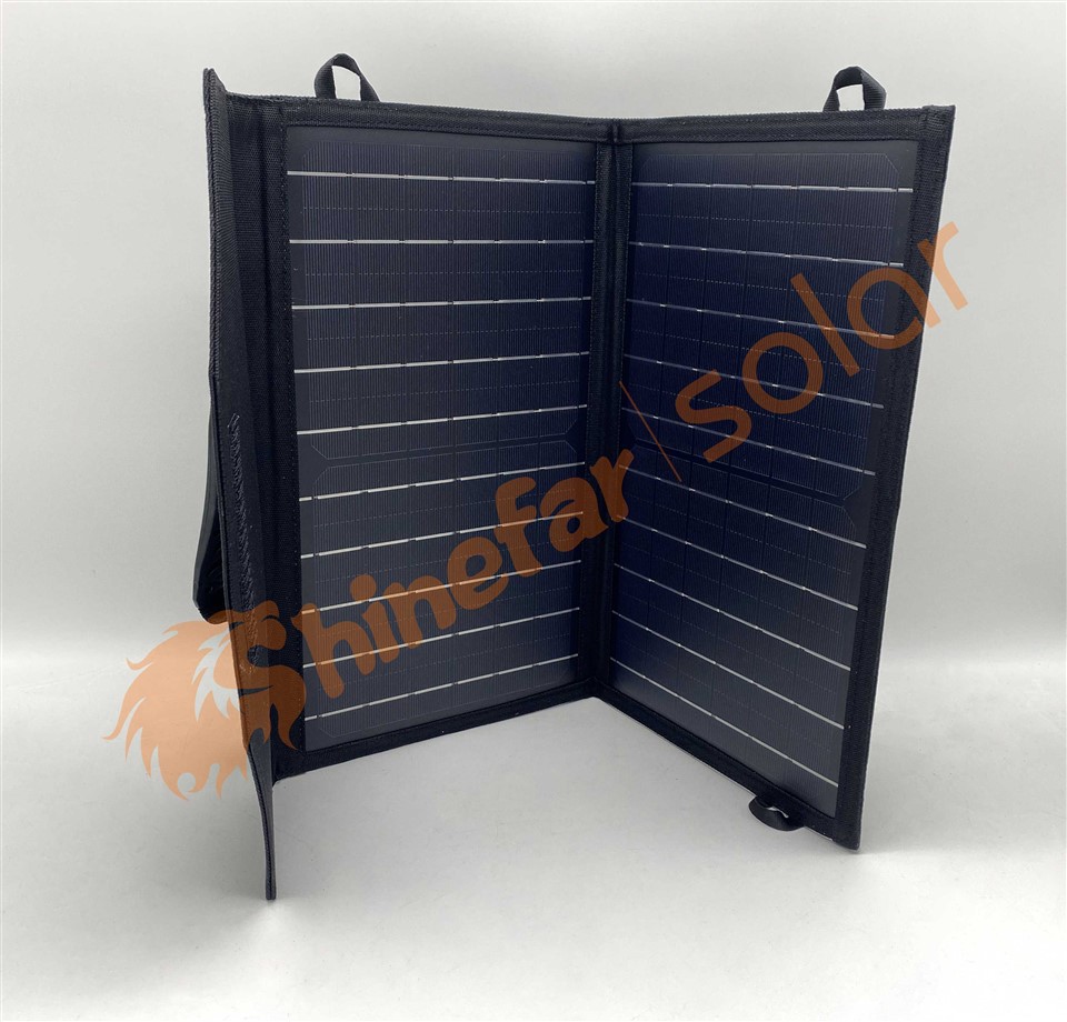 Shinefar 20w Foldable Solar Panel Outdoor Camping