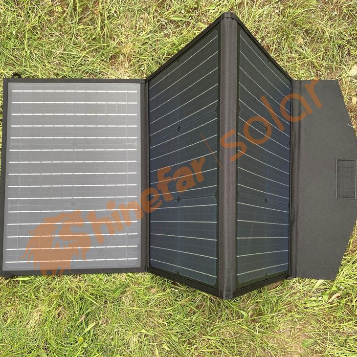 Shinefar 80w Foldable Solar Panel Portable Solar Panel