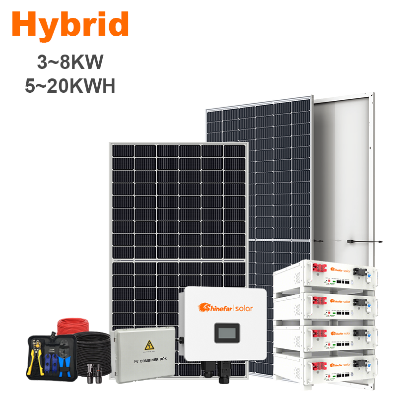 PV 8KW Hybrid Solar Power System