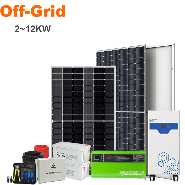 Single Phase 3KW Off Grid Home Solar Power System